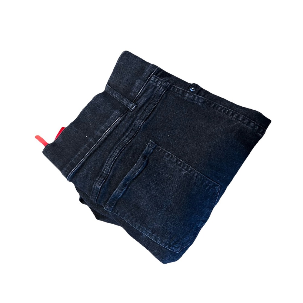 Spanx Women's Ankle Skinny Jeans Jeggings 20278R - Clean Black 1XL